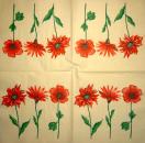 BLS-265 Flowers Others - 3-ply (yellow/red)